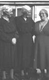 Eliza (Queen), Anna (Jo) and Florence (Ethel) Pocock.
